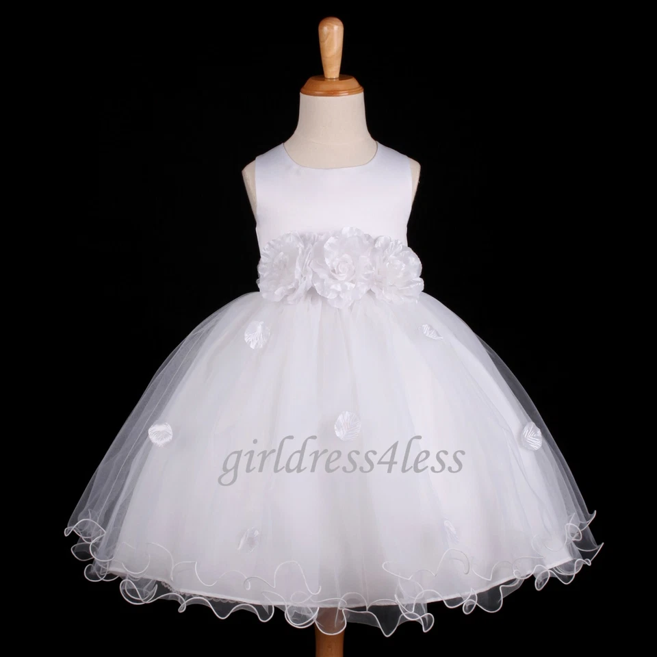 Vendedor de Estados Unidos Halloween Princesa Flor Pétalos Hadas Fiesta Niña Disfraces Vestido Foto 1 de 1