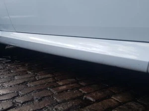 VOLVO C30 R-DESIGN  HATCHBACK 3 DOORS 2006-2012 SIDE SKIRT (DRIVER SIDE) WHITE - Picture 1 of 5