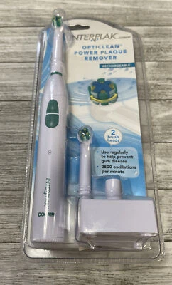 Interplak Opticlean Power Plaque Remover Rechargeable Cordless Toothbrush, New  - Image 1 of 4