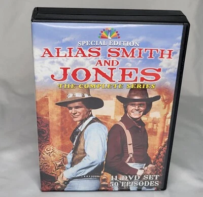 Alias Smith and Jones - The Complete Series DVD 11 DVDs, 50 episodes + bonus — 第 1/3 张图片
