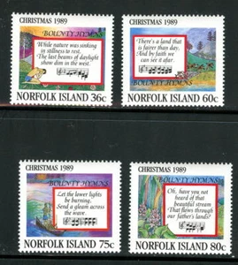 NORFOLK 462-65, 1989 BOUNTY HYMNS, MNH (NOR053K) - Imagen 1 de 1