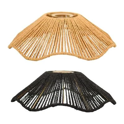 Woven Lamp Shade Pendant Lamp Shade for Pendant Light Cover Cafe Living Room - Image 1 of 2