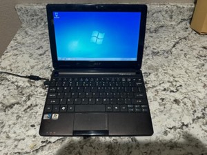 Acer Aspire One D257-1682-black - Intel Atom N450@1.66 1GB - 160GB - Windows 10