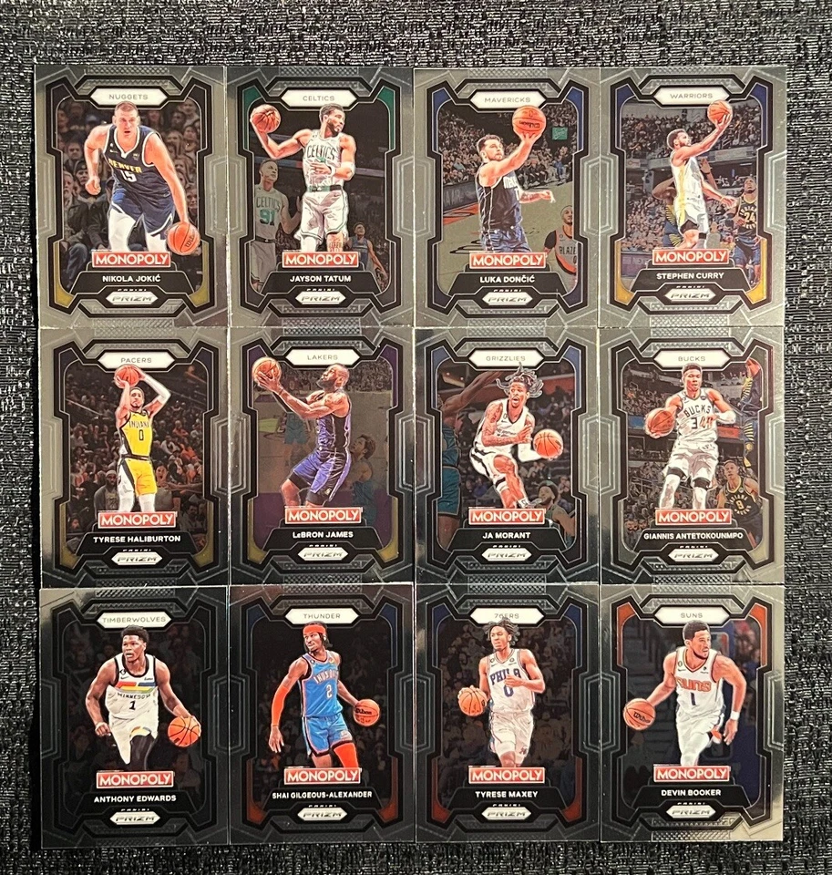 2023-24 Panini Prizm Monopoly Basketball Base Complete Your Set You Pick Card - Image 1 of 1
