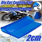 2X(2CM  Motorcycle Universal  Cushion Gel Pad Cool Pad Shock Absorption Mat1350