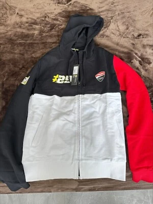 ANDREA IANNONE #29 DUCATI MOTOGP Zip - Up Hoodie / Sweater Size Small NEW - RARE - Image 1 of 4