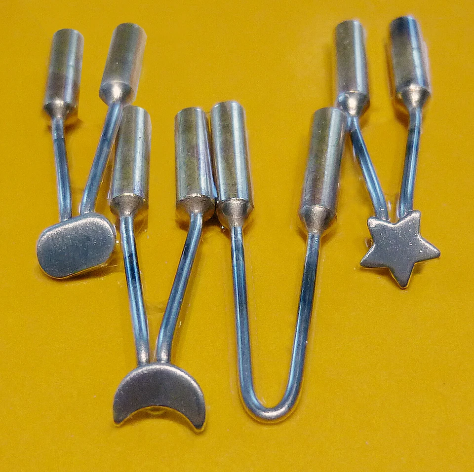 Pirografia punte Set Punte Ornamentali per Pirografo Brenn Peter Junior e Royal - Immagine 1 di 1