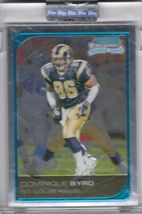 Bowman 2006 cromo novato #109 Dominique Byrd/519 - casi nuevo- como nuevo - Imagen 1 de 2