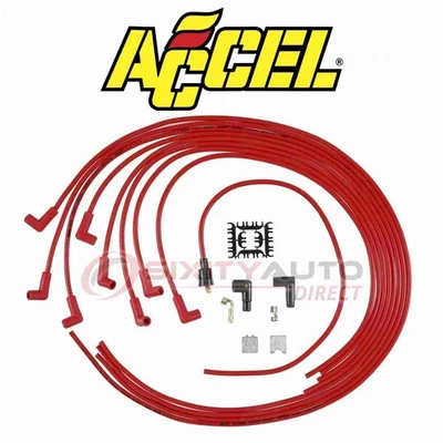 ACCEL Spark Plug Wire Set for 1975-1978 Dodge D200 6.6L 7.2L V8 - Ignition qg Foto 1 de 4