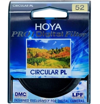 HOYA Pro1 CPL Digital CIRCULAR Polarizer Camera Lens Filter For SLR Camera 52mm - Image 1 of 4