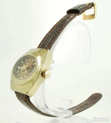 Reloj de pulsera Basis Watch Co. "Lucerna" vintage para mujer con fecha, 1J, caja YBM y SS Foto 1 de 4