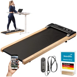 Skandika Walking Pad Nordik K6-H Laufband 1-6 km/h LED-Display Eiche B-Ware - Bild 1 von 7