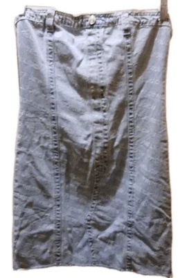 Новый с Ярлыками истинная религия монограмма джинсовой ткани трубка платье женщина размер большой искусственно состаренный синий новый - Изображение 1 из 4