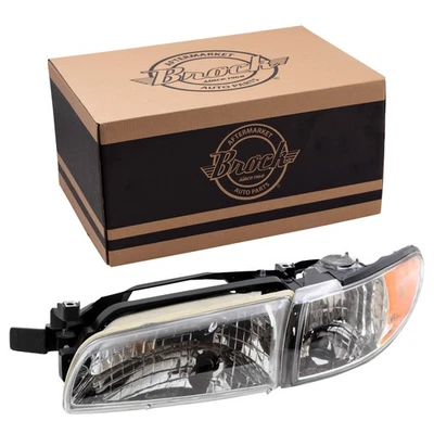 Headlight For 1997-2003 Grand Prix Left 19149891 GM2502170 - Image 1 of 4