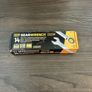 GearWrench 120XP 14 Pezzi XL Set di Chiavi a Pettine a Cricchetto Spline Universali, 86426 - Foto 1 di 13