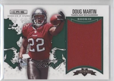 2012 Panini Rookies & Stars Rookie Crusade Green Materials /99 Doug Martin #1 RC - Image 1 of 2