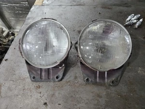 1979 80 81 82 83 Datsun 280zx Headlights With Brackets OEM Set - Picture 1 of 6