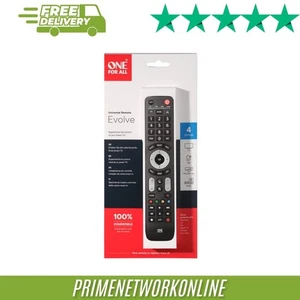 One For All Universal Remote Evolve For TV URC 7115 100% ORIGINAL ⭐⭐⭐⭐⭐ - Picture 1 of 3