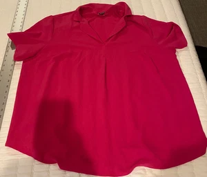 Hilary Radley Ladies' Blouse Short Sleeve XXL - Pint - Mint Condition - Picture 1 of 3