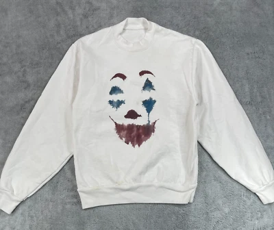 Sudadera Joker Face Para Hombre Pequeña Gráfica Polar Manga Larga Cuello Redondo Pullover Foto 1 de 4