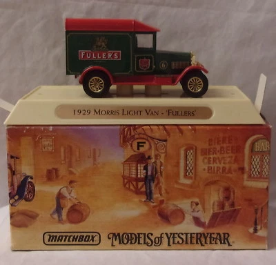 MJ7 Matchbox - Coleccionables - YGB04 - 1929 Morris Light Van - Verde - Fullers Foto 1 de 4