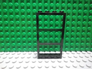 Lego 1 Black Door Frame 1x4x6 with 3 panes NO LENS NEW - Picture 1 of 1