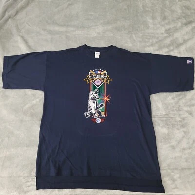 Vintage 1992 San Diego Padres Shirt Mens XL / XXL Blue All-Star Embroidered Rare - Image 1 of 4