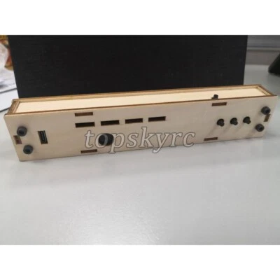 VFD Clock Flip Clock WiFi Timing Automatic/Manual Brightness Adjustment Wooden - Image 1 of 2