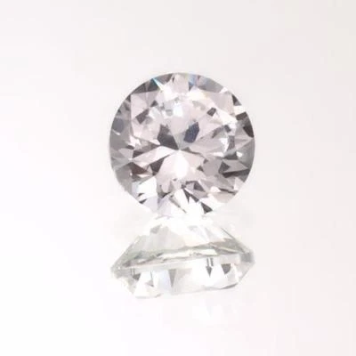 Круглый белый сапфир (1,5 мм - 15 мм) с рейтингом AAA лабораторного производства - Изображение 1 из 2