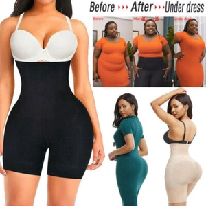 Women Compression High Waist Shorts Tummy Slim BodyShaper Control Girdle Panties - Picture 1 of 14