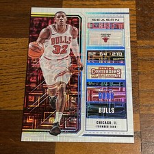 2018 Panini Contenders Draft Picks Building Blocks Kris Dunn /10 1/1 1st print