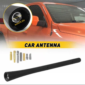 For 2009-2020 Dodge Ram 1500/2500/3500 7" Short Black Antenna Mast Radio AM/FM - Picture 1 of 11