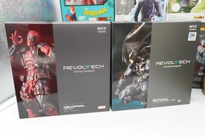 Revoltech Amazing Yamaguchi Deadpool Ver.2.5 & Batman Arkham Knight Ver. Figure - Picture 1 of 7