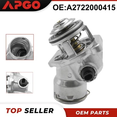 New For Mercedes Benz C230 C300 C350 E350 Thermostat & Sensor &Gasket 2722000415 Foto 1 de 4