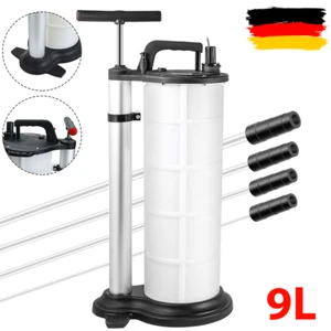 9L Ölabsaugpumpe Manuelle Saugpumpe Vakuumpumpe Öl Absaugung Ölwechselpumpe DE - Bild 1 von 12
