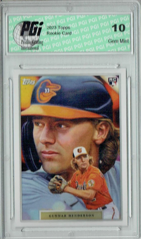 Gunnar Henderson 2023 Topps GWIG #2 Game Within the Game Rookie Card PGI 10 - Image 1 of 1