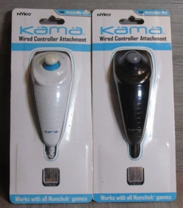 Lot of 2: Kama Nintendo Wii Nunchuk Controllers Brand New Sealed Wired - Picture 1 of 2