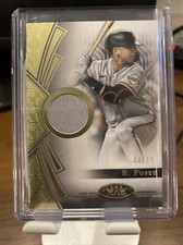 2023 Topps Tier One Baseball Buster Posey Tier One Relic #T1R-BP Giants 44/99