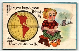 Postal Have you furgot your friends in San Bernardino California CA PM 1913 - Imagen 1 de 2