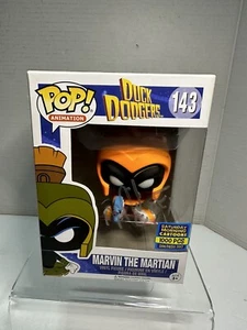 POP MARVIN THE MARTIAN (NEON ORANGE) 143 SAN DIEGO 2017 1000 TEILE Funko *signiert! - Bild 1 von 10
