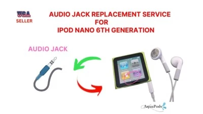Audio Jack Replacement Service for iPod Nano 6th Generation-I’ll fix it - Image 1 of 2