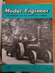 The Model Engineer Magazine Vol. 127 No. 3195 4 Oct 1962 FREEPOST IN AUSTRALIA - Picture 1 of 1