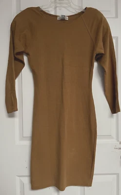 Vestido COMPAGNIE INTERNATIONAL LIMITED EXPRESS Vintage Bodycon Almohadilla para el Hombro Talla M Foto 1 de 4