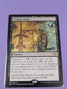 MTG Magic: Modern Horizons 2: Profane Tutor #097/303 Rare - NM - Picture 1 of 2