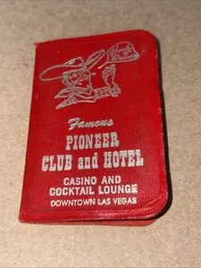 Famous Pioneer Club Hotel Casino Las Vegas Red Book Gambling Instructions - Picture 1 of 7