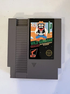 CV21 Wild Gunman Nintendo Entertainment System 1985 NES Tested Works - Image 1 of 4