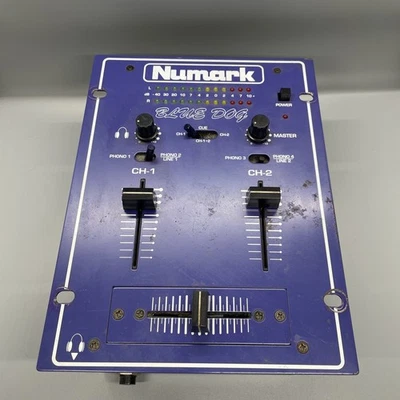 Mezclador de música Numark Blue Dog DJ - azul - solo unidad (DM900) - SIN PROBAR Foto 1 de 3