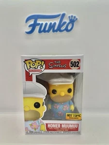 Funko Pop The Simpsons Homer Muumuu 502 Hot Topic Exclusive 🇺🇸 - Imagen 1 de 8