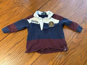 De Colección Polo Ralph Lauren Bebé Niños Rugby Polo Camisa 9 Meses - Imagen 1 de 5