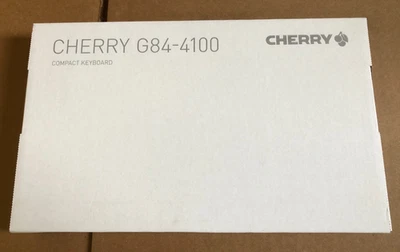 CHERRY Mini Keyboard G84-4100 CMUS-2  USB-PS2 New - Image 1 of 4